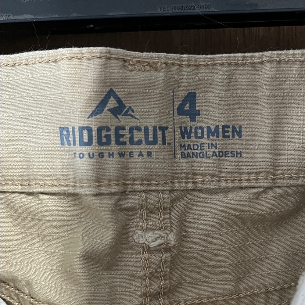 Women's Tan Boyfriend Jeans - Picture 3 of 3